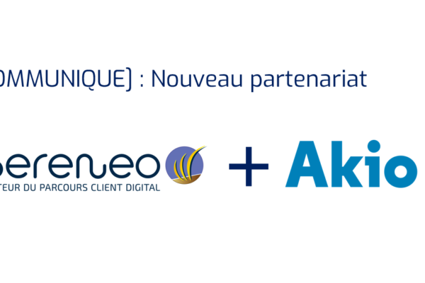 Communiqué de Presse : Annonce du partenariat technologique Sereneo-Akio